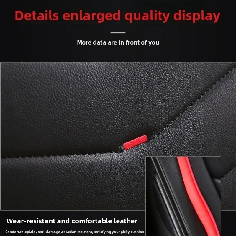 لأغطية مقاعد السيارة دودج رام: مجموعة كاملة ناعمة ومريحة من أغطية المقاعد المقاومة للماء من الجلد الصناعي ذات 5 مقاعد