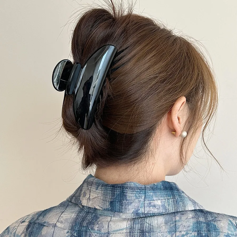Arch Hair Claw Clip  Elegant Shark Clip for Updo Premium Anti Slip Comfortable for Daily Office Home