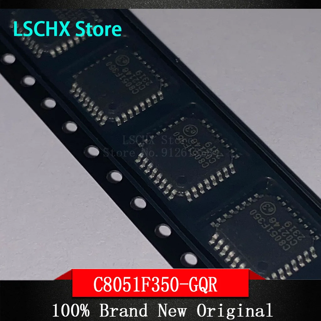 

5pcs C8051F020-GQR C8051F120-GQR C8051F040-GQR C8051F350-GQR TQFP Mixed signal 64kb MCU ISP flash