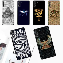 Eye of Horus Egypt Phone Case For Samsung Galaxy S24 Ultra S22 Plus S20 S21 S23 FE Note 20 10 S8 S9 S10 Cover