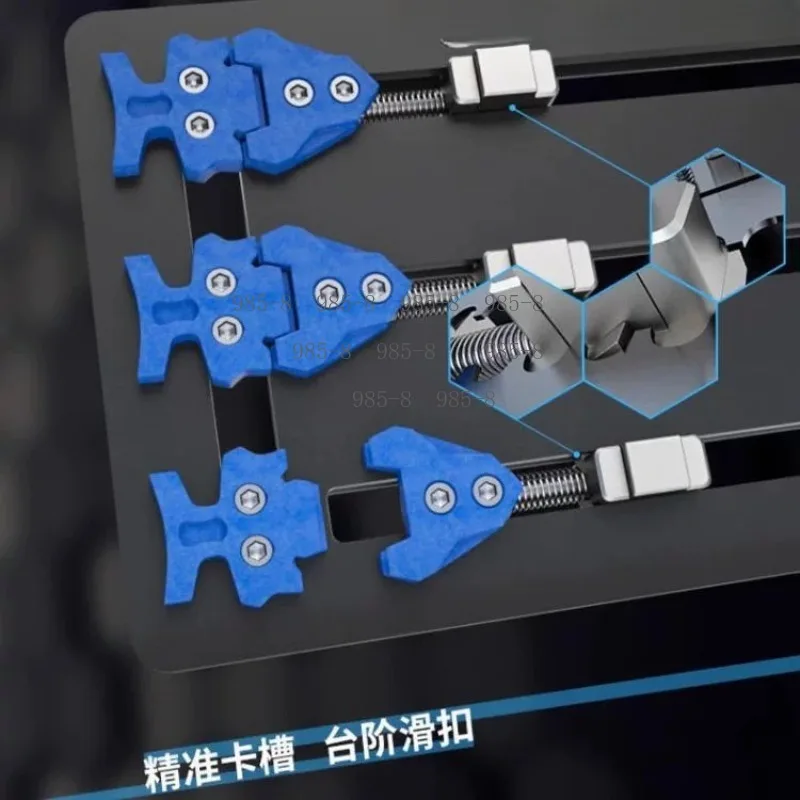 Mobile Phone Main Board Chip Positioning Tool Multifunctional Repair Fixture 3 Bearing High Temperature Platform view 4