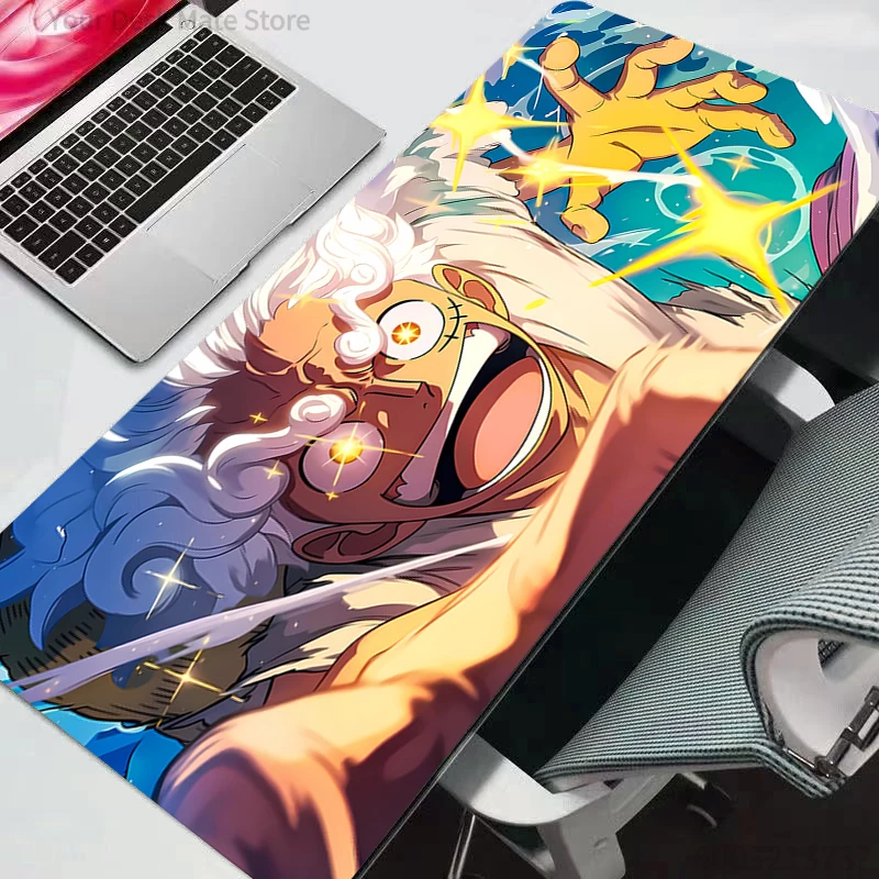 

Игровой коврик для мыши XXL, большой, из натурального каучука, с фиксированным краем, прочный, для геймеров