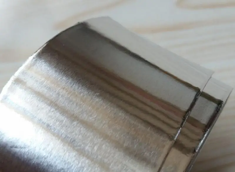20m X Width 50mm Aluminum Foil Adhesive Tape,Metal Utensils Repair Gummed Tape, Fire-retardant.Waterproof，Pipe Joint Sealing