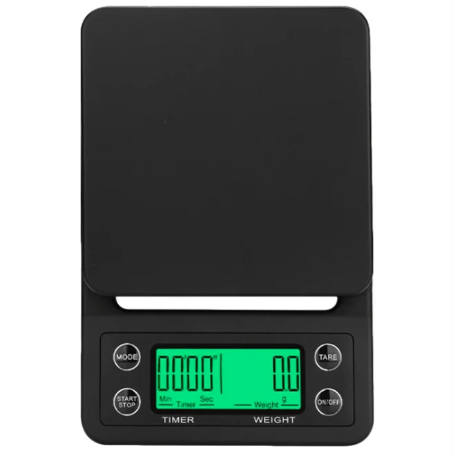 Household Hand Brewing Coffee Scale Timing Electronic Kitchen Scales Coffee Electronic Scales 5kg 0.1g