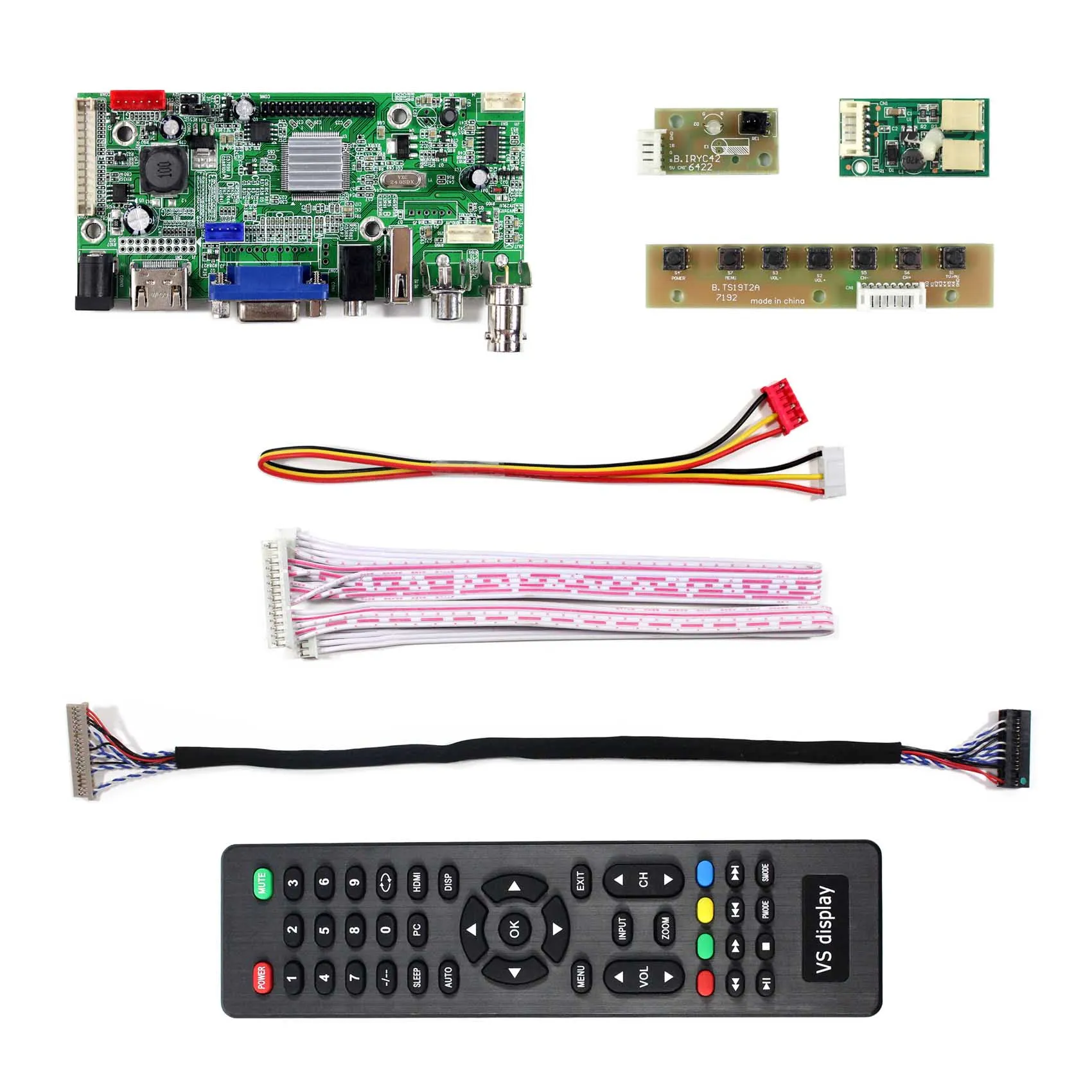 HD MI VGA AV USB LCD Controller Board For 8 inch PD080SL3 800X600 LCD Screen