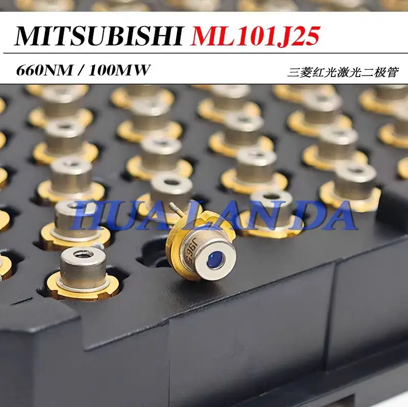10PCS Mitsubishi ML101J25 650nm 660nm 100mw red laser diode(Disassembled)