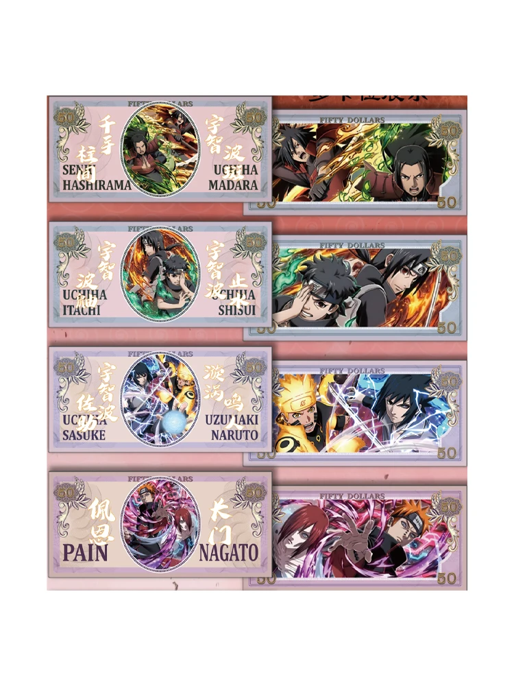 Новейшая карта Наруто-сестры, 2025 г., «Супер-шоу», акриловая цветная бумага Sasuke Sakura Palying, торговые произведения искусства CCG TCG, подарок для хобби