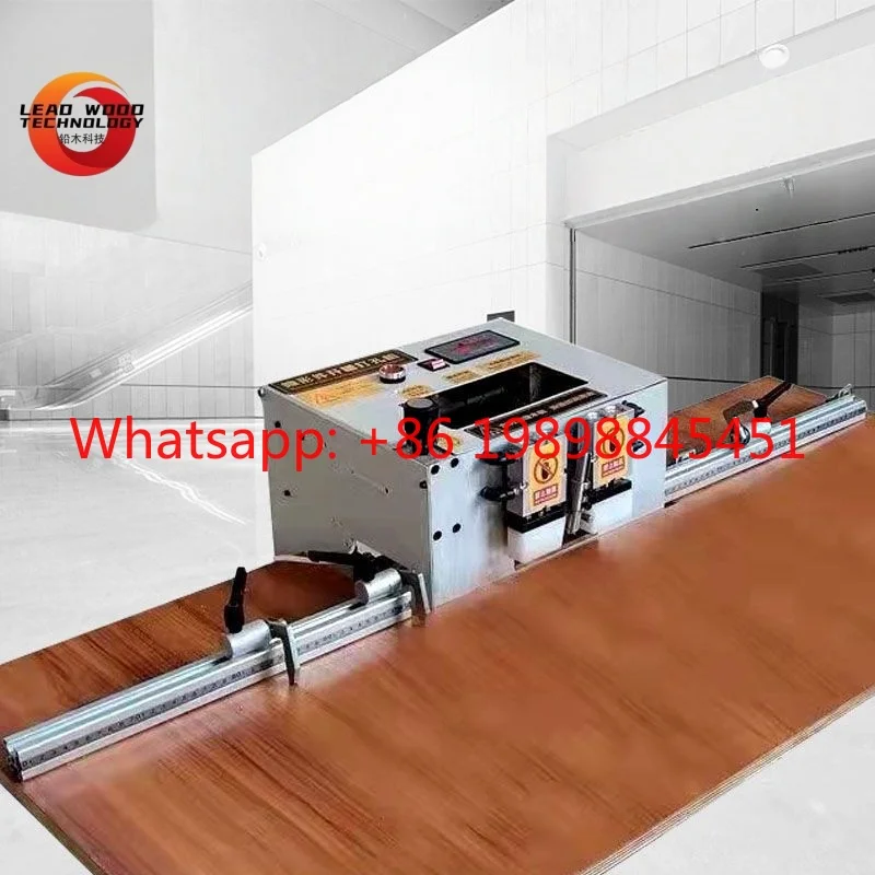 

Leadwood Multifunctional Motor-Driven 6-in-1 Side Hole & Invisible Slot Blind Hole Wood Board Drilling Machine 220V