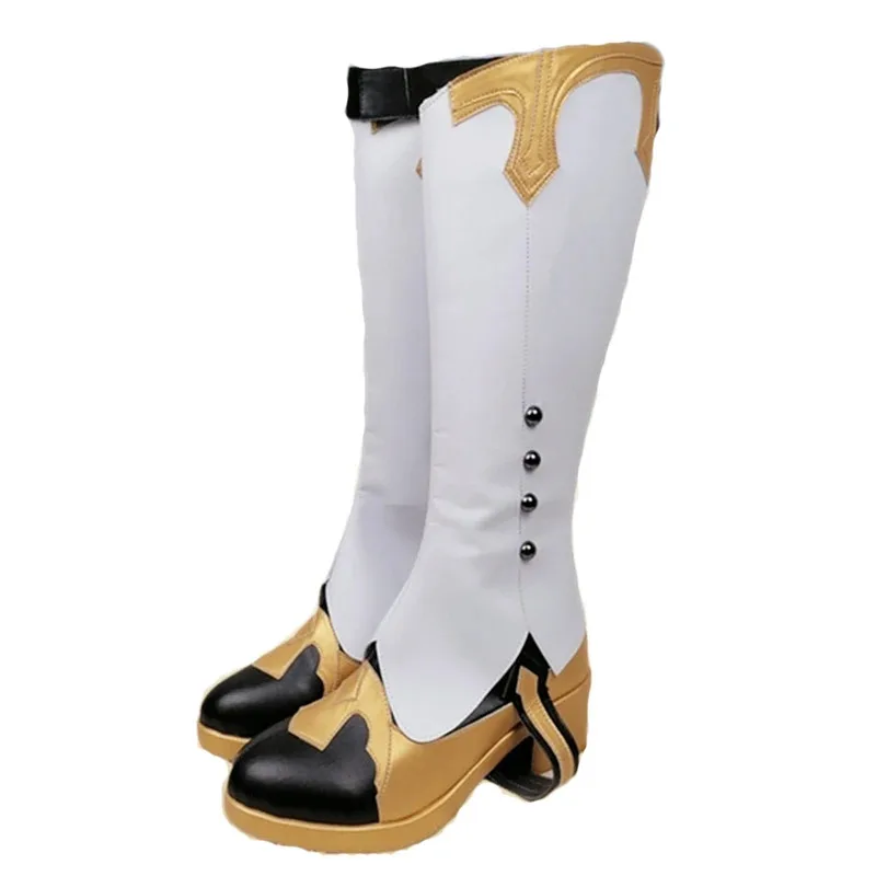 

Аниме-игра Genshin Impact Xingqiu, обувь, ботинки, аксессуары для карнавального костюма на Хэллоуин, 7;k'2.s;9,