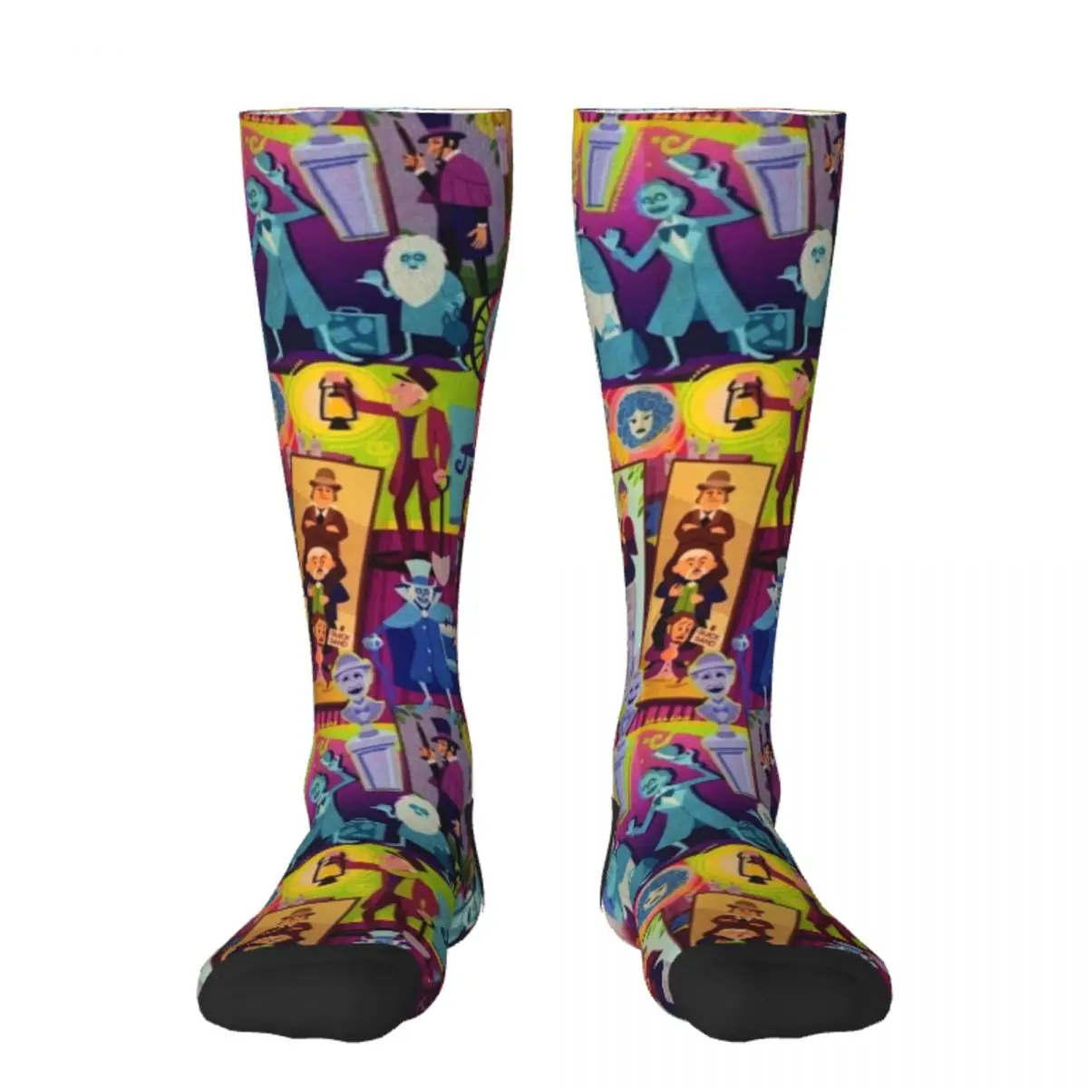 

Retro Mansion Collage Socks new in's basketball floral gym Socks Women Men's