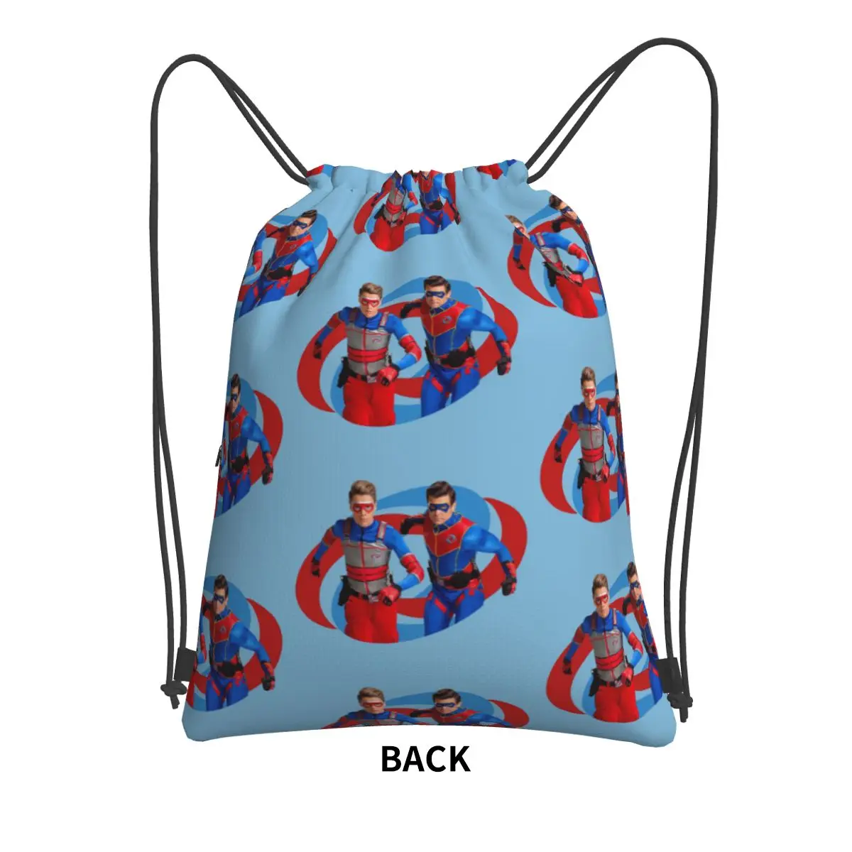 Henry Danger - حقائب ظهر من Action Log متعددة الوظائف محمولة برباط وحقائب رياضية وحقائب كتب لطلاب السفر