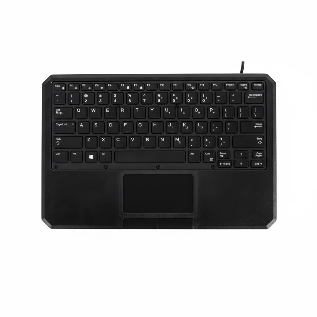 

iKey IK-82-SA-USB Stand Alone USB Wired Keyboard - Durable ABS/Polycarbonate - Backlit - QWERTY - Chiclet - 3 feet - IP65 -