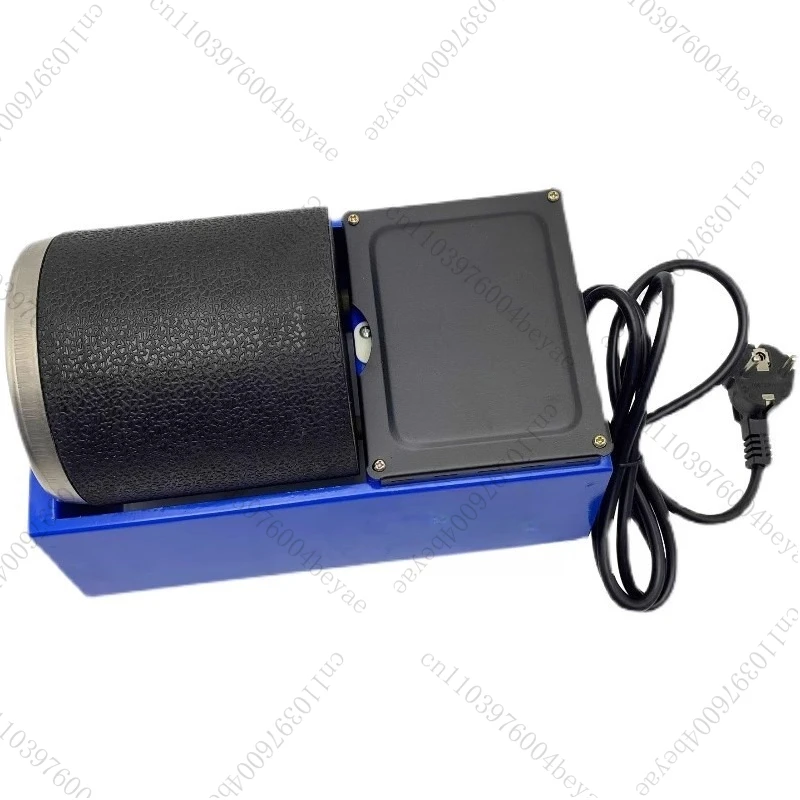 Electric Polishing Machine Buddha Bead Polishing and Grinding Low-speed Drum Rubber Barrel Polishing Machine