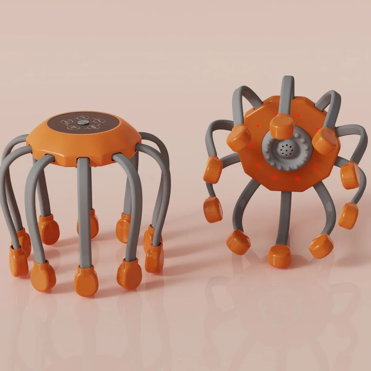 

Head massager helps sleep, decompresses vibration, dredges meridians, octopus massager massages scalp to relieve fatigue