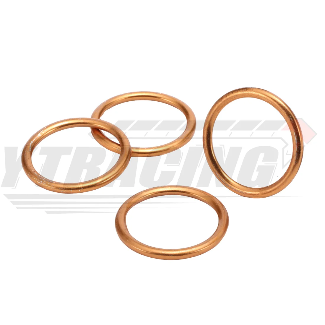 4xExhaust Pipe Gaskets For HONDA CBF600 CBR500 CBR900RR CTX1300 FJS400 FJS600 FSC600 NSA700 NSS300 NT650 NT700 18291-MN4-920