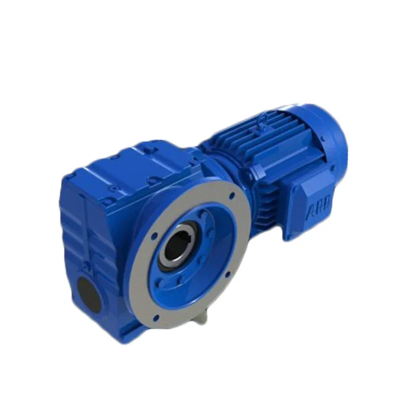 NBS Series Helical Worm Speed Gearbox Gear Reducer With 220V 380V 400V 415V 440V 480V AC 3-Phase Electric Motor