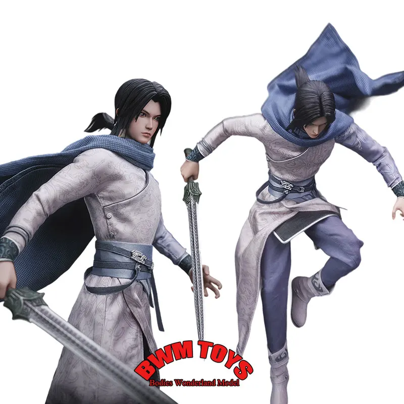 

Cosmic Creations CC9124 масштаб 1/6 мужской солдат Gai Nie фехтовальщик 3D анимация Tian Xingjiuge 12 дюймов экшн-фигурка куклы коллекция