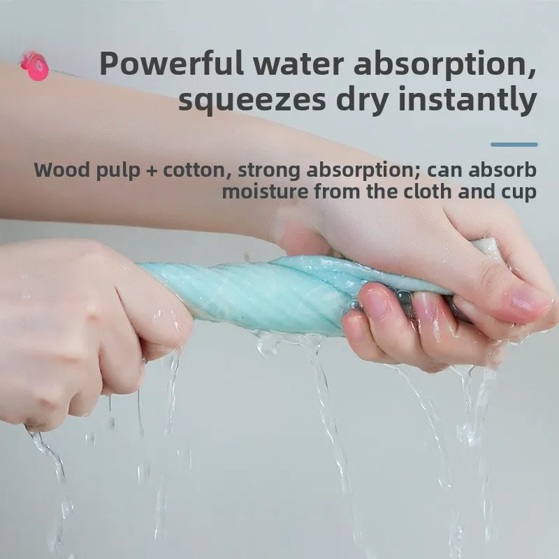 

Сильная впитывающая древесная целлюлоза, хлопковая кухонная ткань, легко чистящаяся губка для домашнего использования, губка для девирования, волшебная салфетка