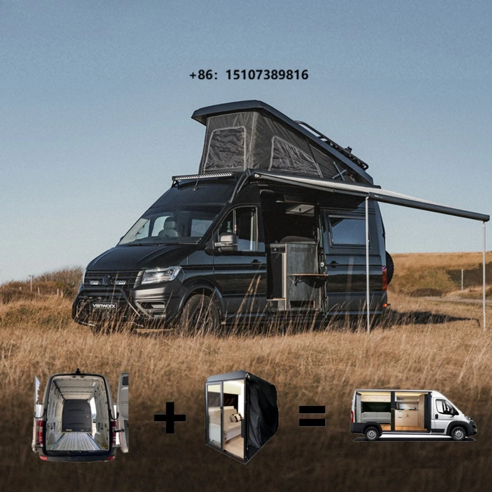 Diy Sprinter Campervan Bathroom Remodel Accessory Fast Delivery Inside RV Outdoor Aluminum Slide in Camper
