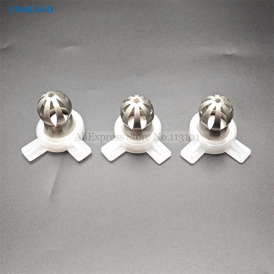 3 قطع بتلات على شكل قبعات النمذجة فوهة البتالين غطاء MK صانع الآيس كريم لينة خدمة قطع غيار الماكينات داخل القطر 29 مللي متر