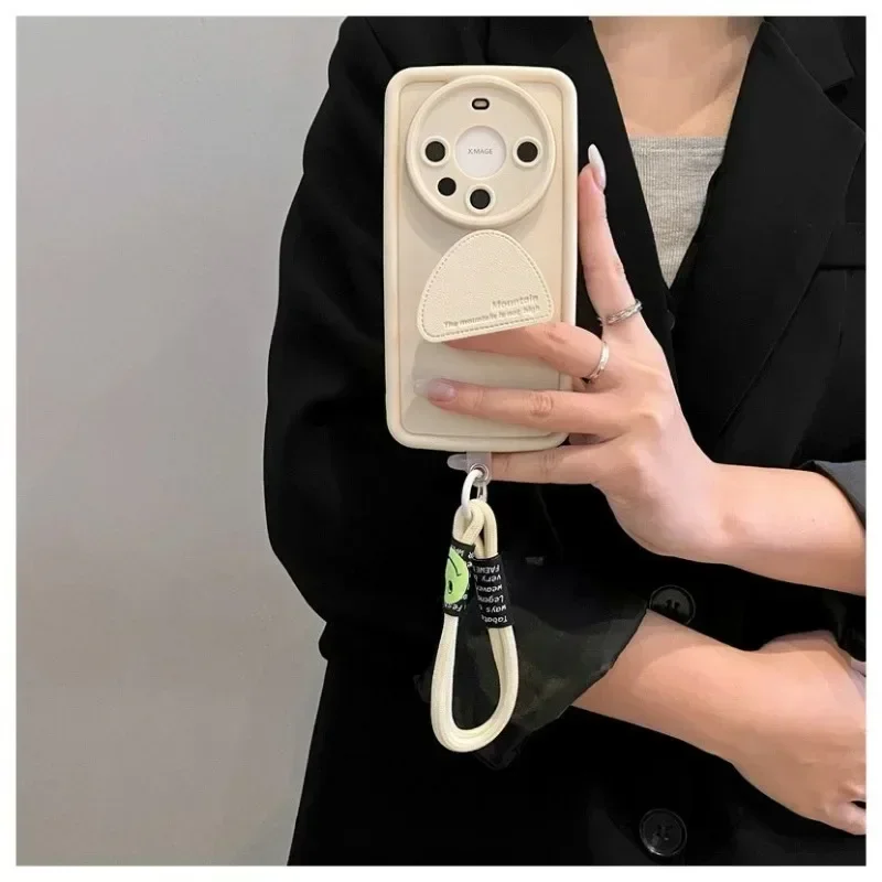 For OnePlus 13 Nord 4 3 CE 4 Lite 12R 11R 10R Ace 3 2 3V 2V 8T 12 11 Phone Case Hill Shape Cortex Holder Soft Cover