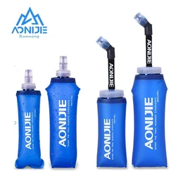 Aonijie 250Ml 600Ml Opvouwbare Siliconen Zachte Fles Fles Water Voor Outdoor Sport Reizen Running Ketel Hydration Pack Bag vest