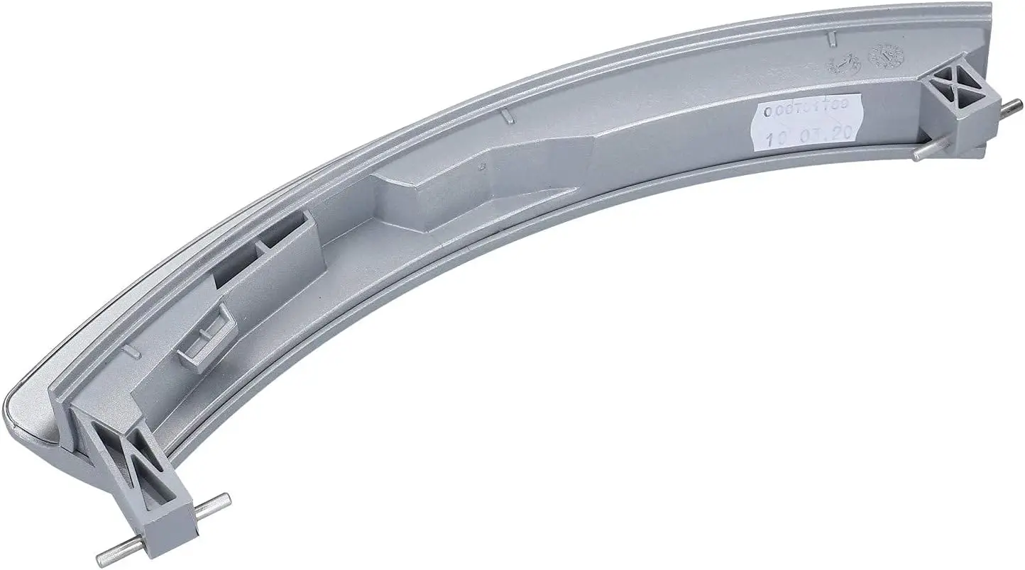 

Ручка дверцы, подходящая для стиральных машин Bosch Siemens Neff Balay Constructa 75178900751789, серебристо-белая, усиленная конструкция.