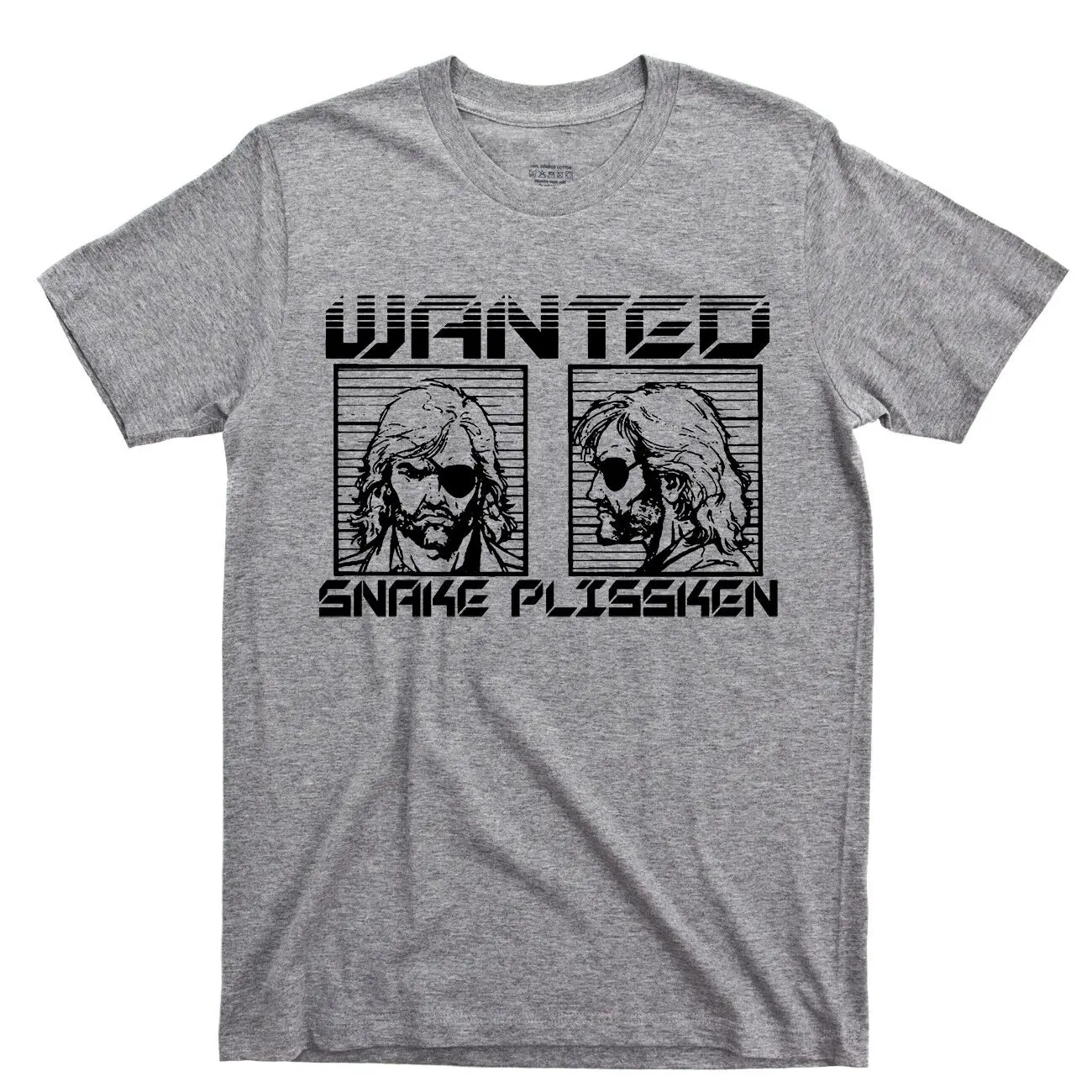 Змея плискен футболка побег из Нью-Йорка L.A. Футболка с длинными или короткими рукавами из фильма Джон плоттер