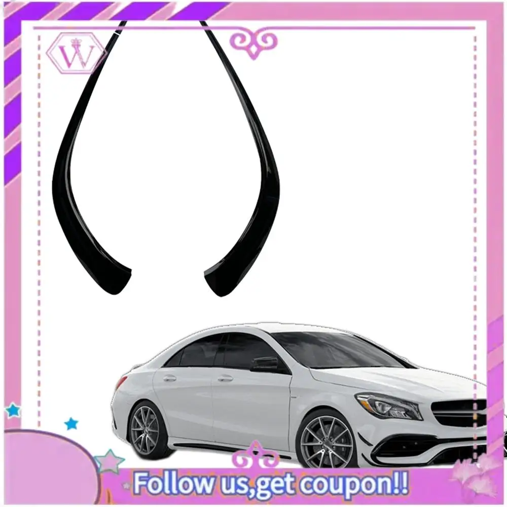 

Latest Car Front Bumper Splitter Spoilers Canard Air Knife Surround Trim For Mercedes Benz CLA W118 C118 CLA35 2020+