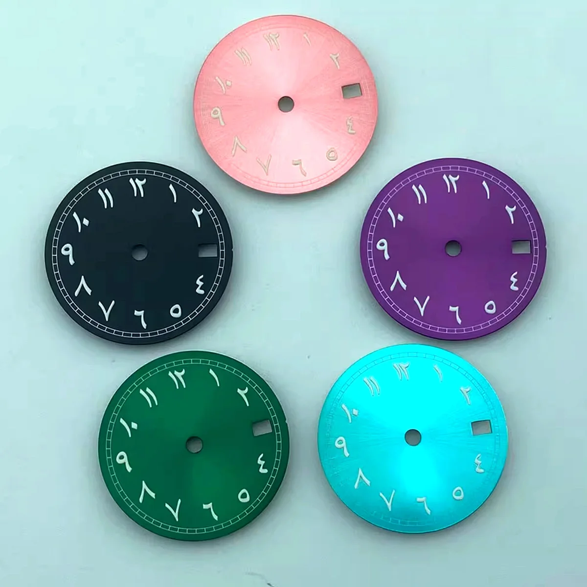 

Customized Green Luminous Dial NH35 29mm Watch Dial Fit For NH35 NH36 Movement Men's Watch Refit Parts