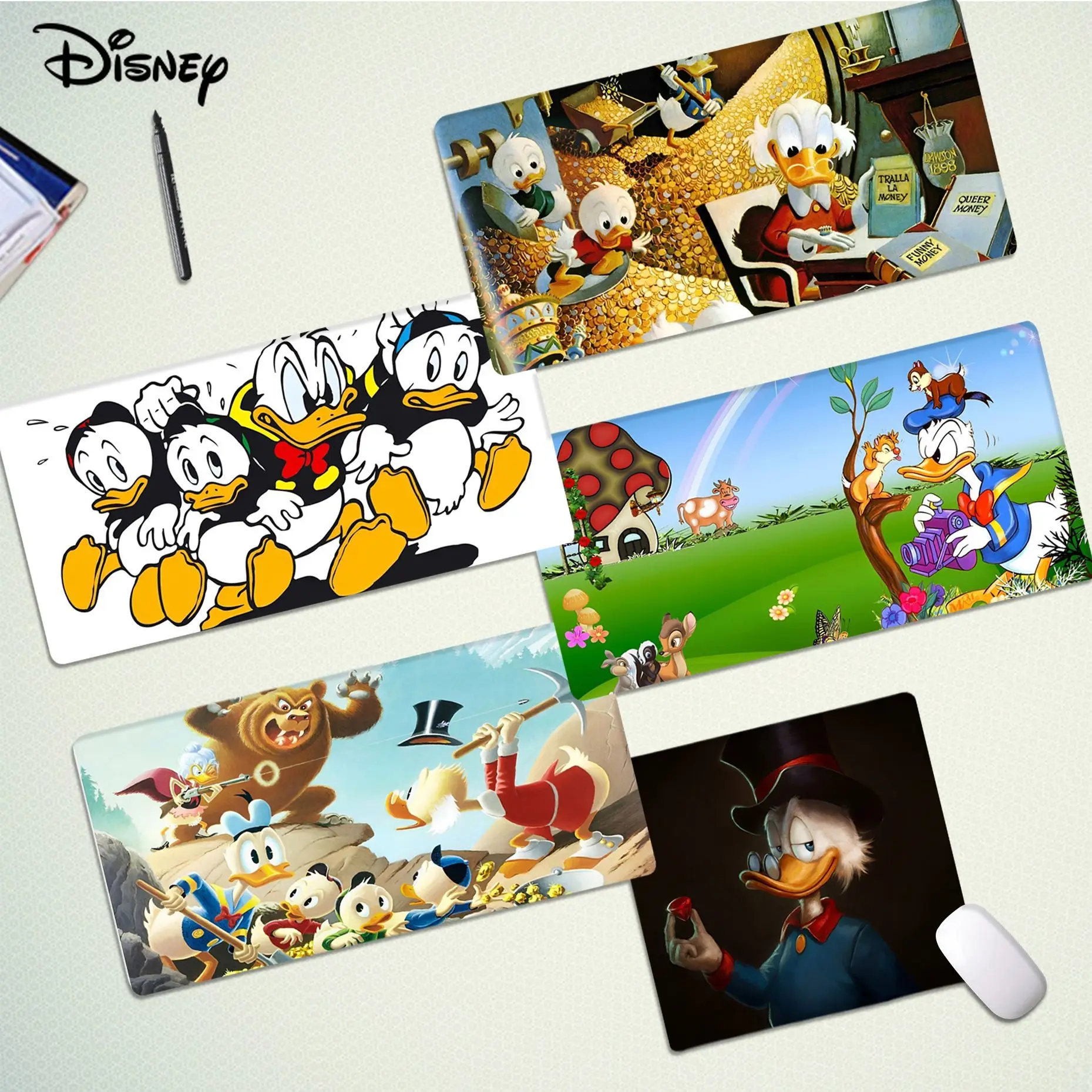 

Disney Donald Duck Mousepad Beautiful Large Gaming Mousepad L XL XXL Gamer Mouse Pad Size For Game Keyboard Pad For Gamer