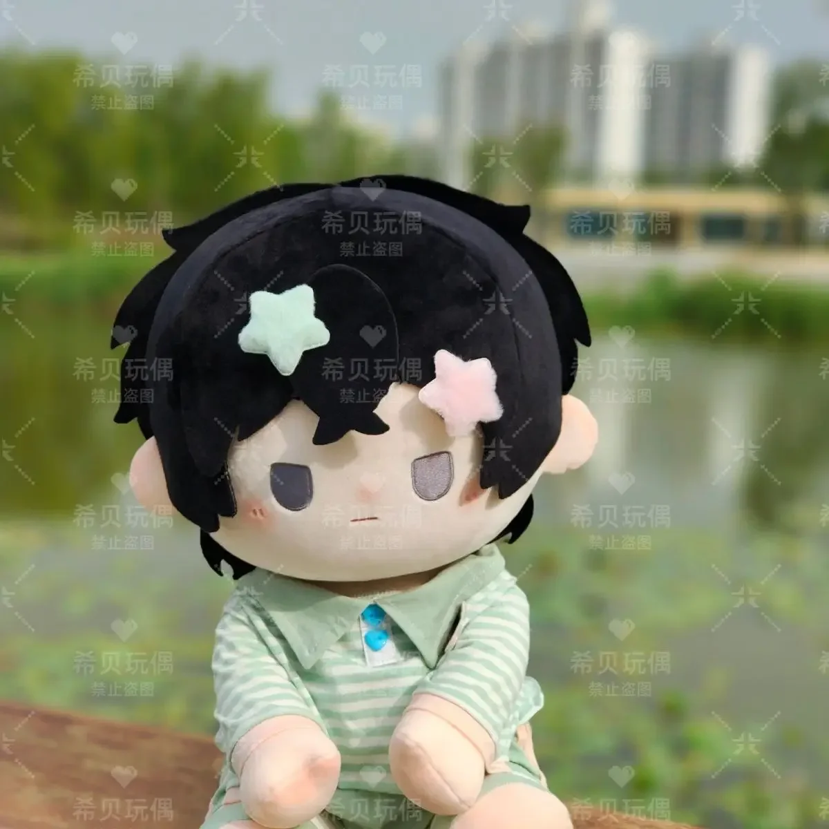 عشرة يوم Ultimatum تشى شيا أنيمي تأثيري الجلوس الموقف الوحش الجسم أفخم دمية محشوة الجسم فستان الملابس بلوشي اللعب 40 سنتيمتر