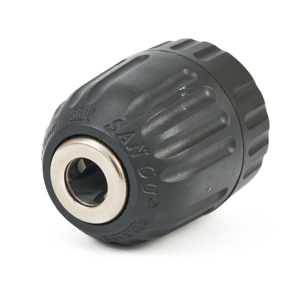 Quick Change Keyless Drill Bit Chuck Adapter 0 810mm with Hex Shank Driver Compatible with 9 3mm Axle and 1/4 Hex Chuck
