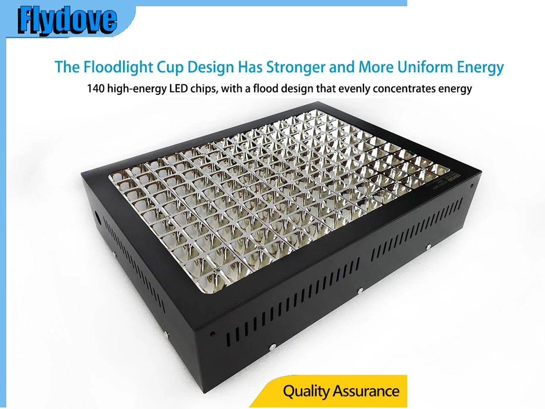 Lampada polimerizzante UV di grande area 395nm/405nm/365nm per lucidatura a olio verde Solidificazione in resina Stampa serigrafica Attrezzature industriali