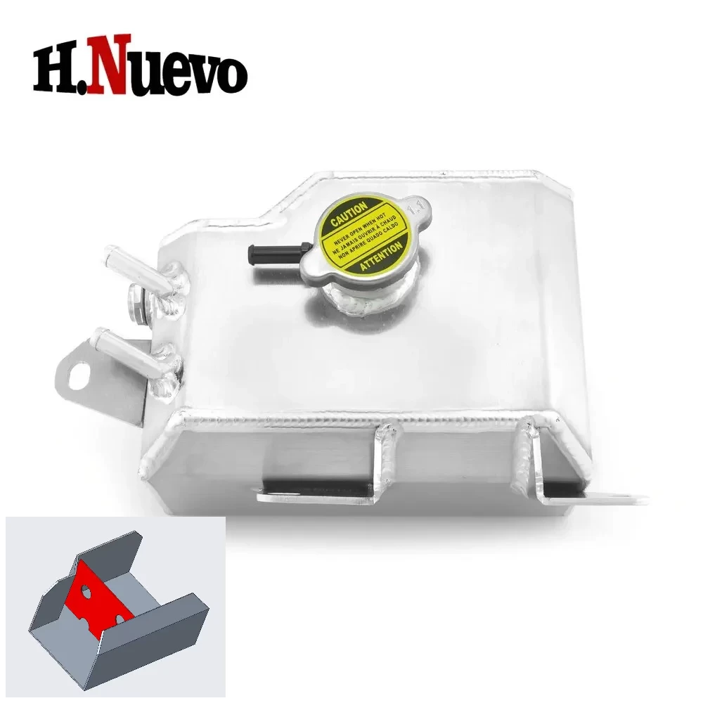 

For Mazda MX5 / Miata Expansion Mk3 NC Coolant Expansion Tank Aluminum Overflow Water Tank Cap Reservoir Accessories