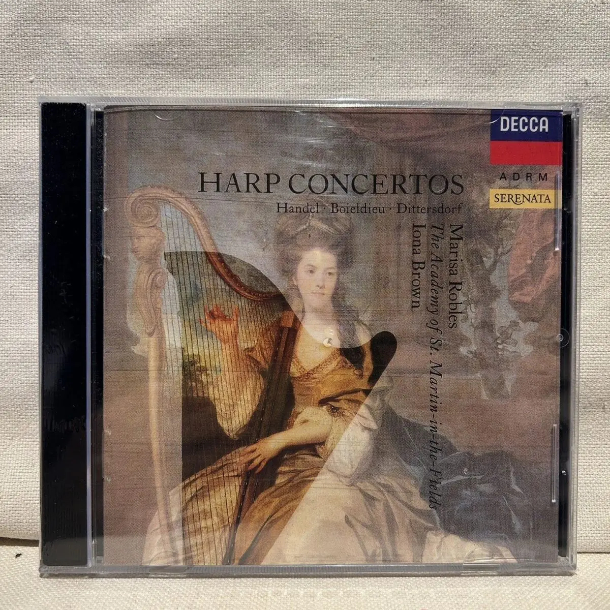 

DECCA Harp Concertos CD - Handel Boieldieu Dittersdorf Classical Harp Music By Marisa Robles Academy of St. Martin-in-the-Fields