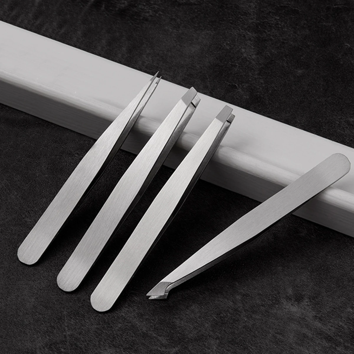 Professional Tweezers Set Perfect For Eyeblogger Hair Removal Splinter Highly Polymerization No Split Ends And Relaxing To Remov