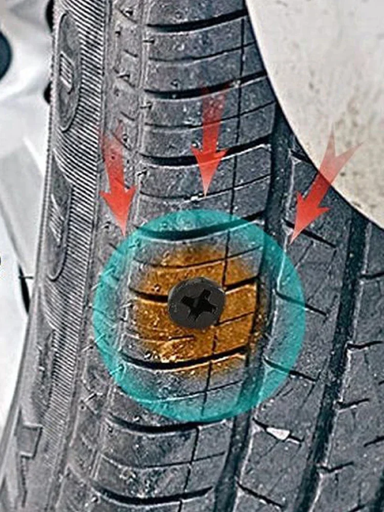 AliExpress 10/20Pcs Car Motorcycle Vacuum Tire Repair Nails Tire Puncture Repairing for Truck Scooter Bike Tyre Rubber Strip Metal Nails