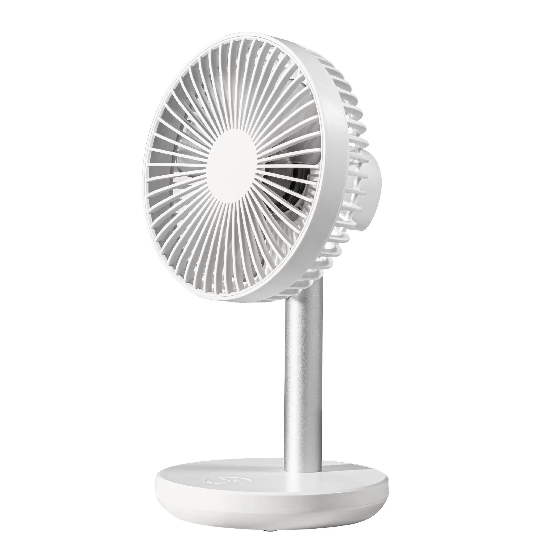 Jisoo-Inspired Desktop Fan Premium Edition 4000mAh Battery 4 Speeds Auto Oscillation Quiet Operation Type-C Charging