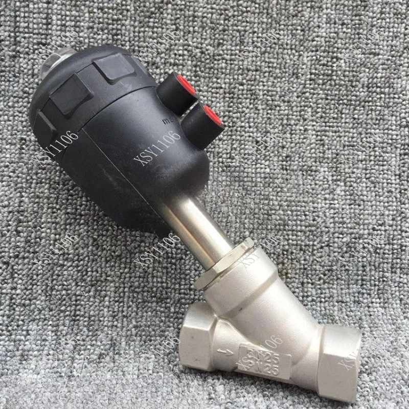 Y2000 Pneumatic Angle Seat Valve 304 Stainless Steel Steam Valve