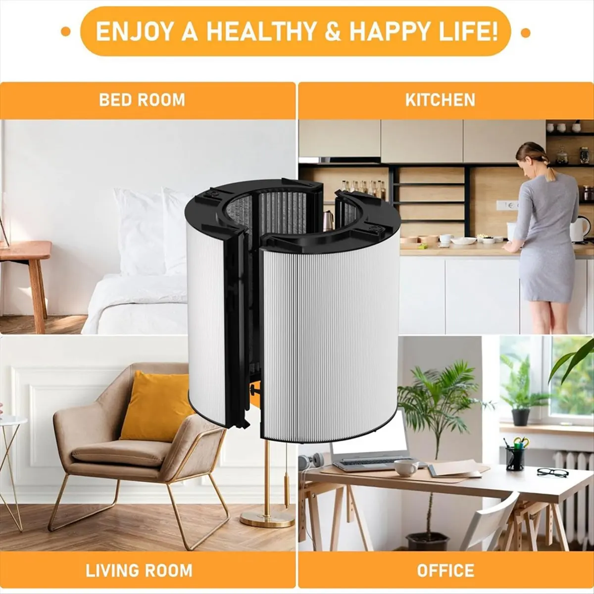 A36R HEPA Filter Replacement for TP06 HP06 TP04 TP07 HP07 HP09 TP09 TP08 HP10 TP10 PH01 PH02 PH03 PH04 Air Purifier view 3