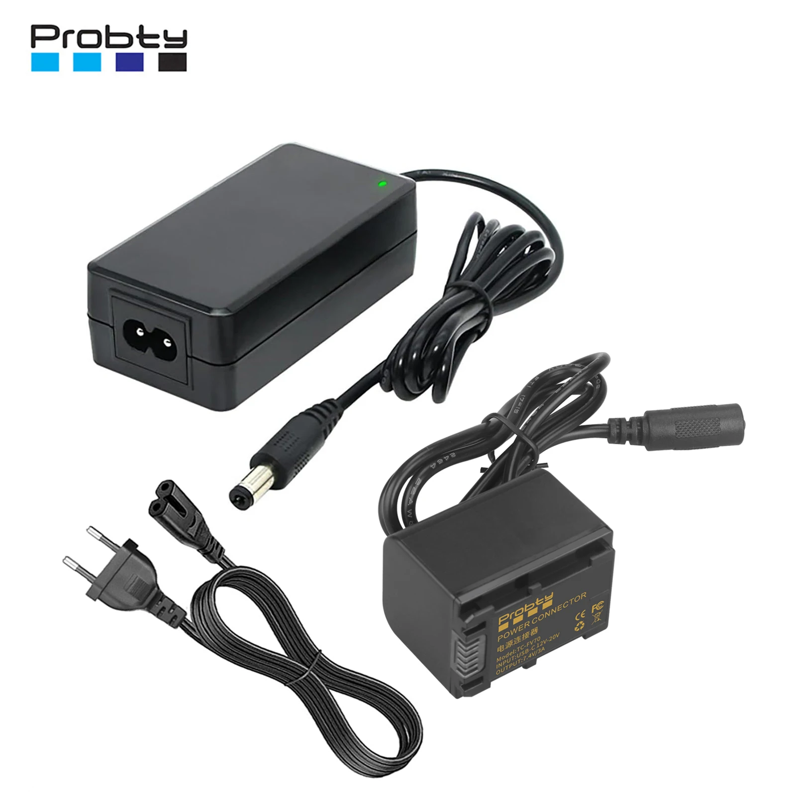 AC-Netzteil für NP-FV70 Dummy-Akku FV100 FV50 für Sony HDR-TG3E FDR-AX100E HDR-CX260V HDR-CX290 HDR-CX170