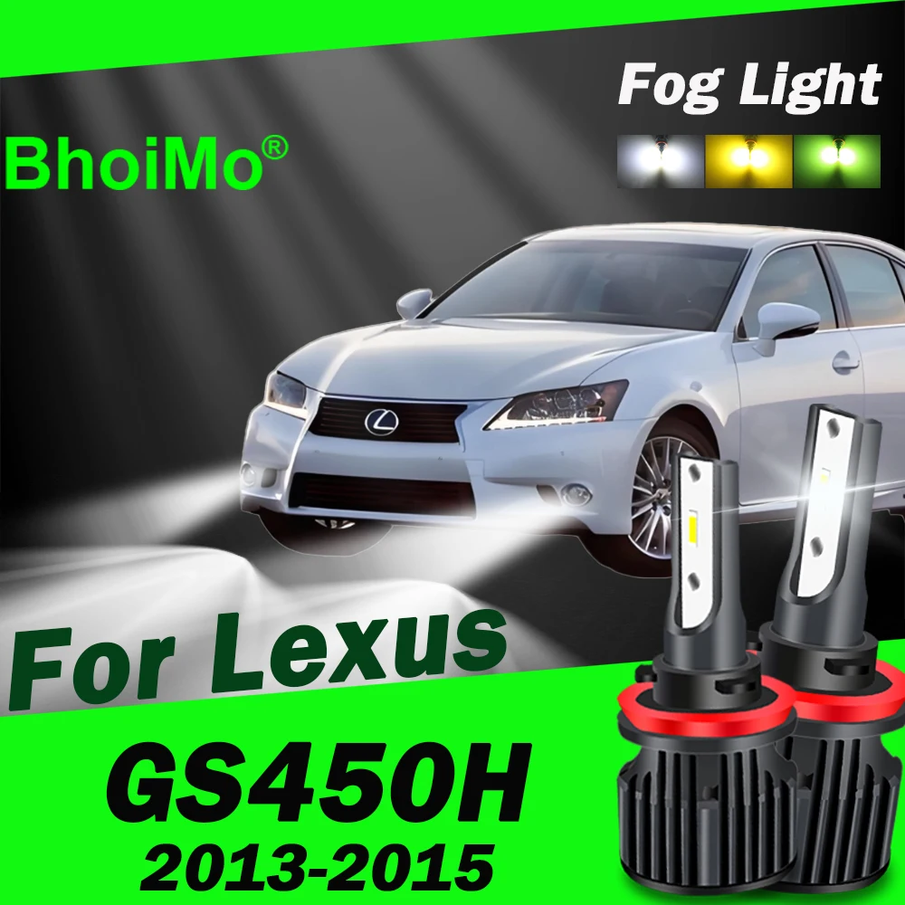 

For Lexus GS450H Led Front Fog Light Lamps 2013 2014 Bulbs 2015