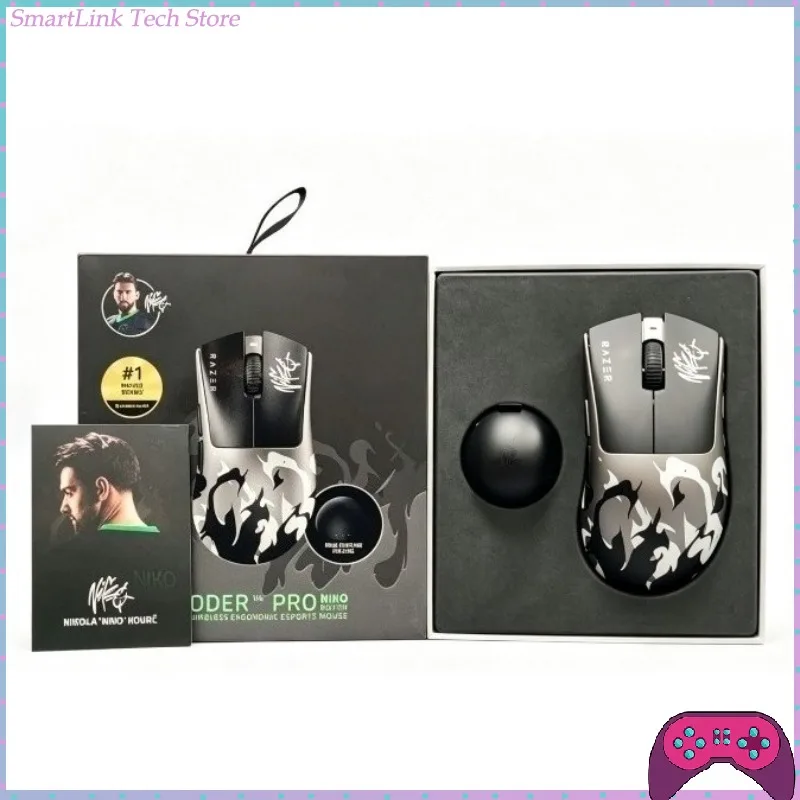 Mouse Razer Viper V4 Pro Niko Edição Limitada 8K Leve Sem Fio 2.4GHz para Jogos em PC Presentes