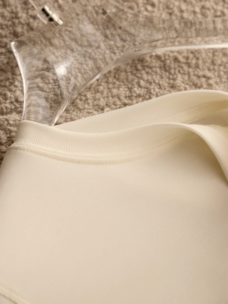 

Cerotich Sand Waed Modal ort Sve футболка круглый Ne удобный дышащий повседневный свободный крой летний топ для женщин