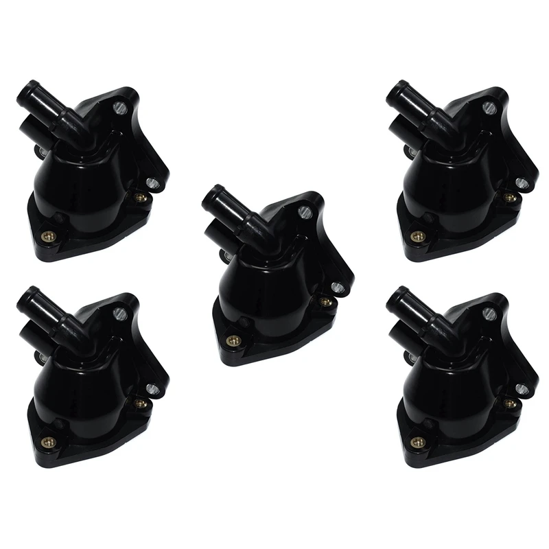 5X 19320PNA003 Engine Coolant Thermostat Housing For Honda CR-V CRV 2.4L 2002 2003 2004 2005 2006, Civic 1.7L 2002-2005