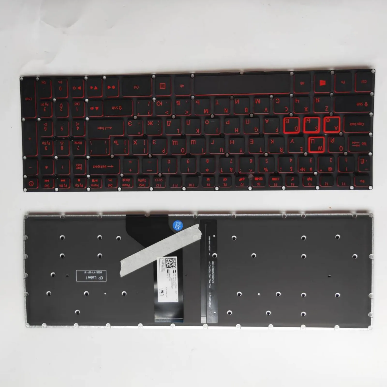 

RU Layout for Acer Nitro 5 AN515-41 AN515-42 AN515-51 AN515-52 AN515-53 Laptop Keyboard