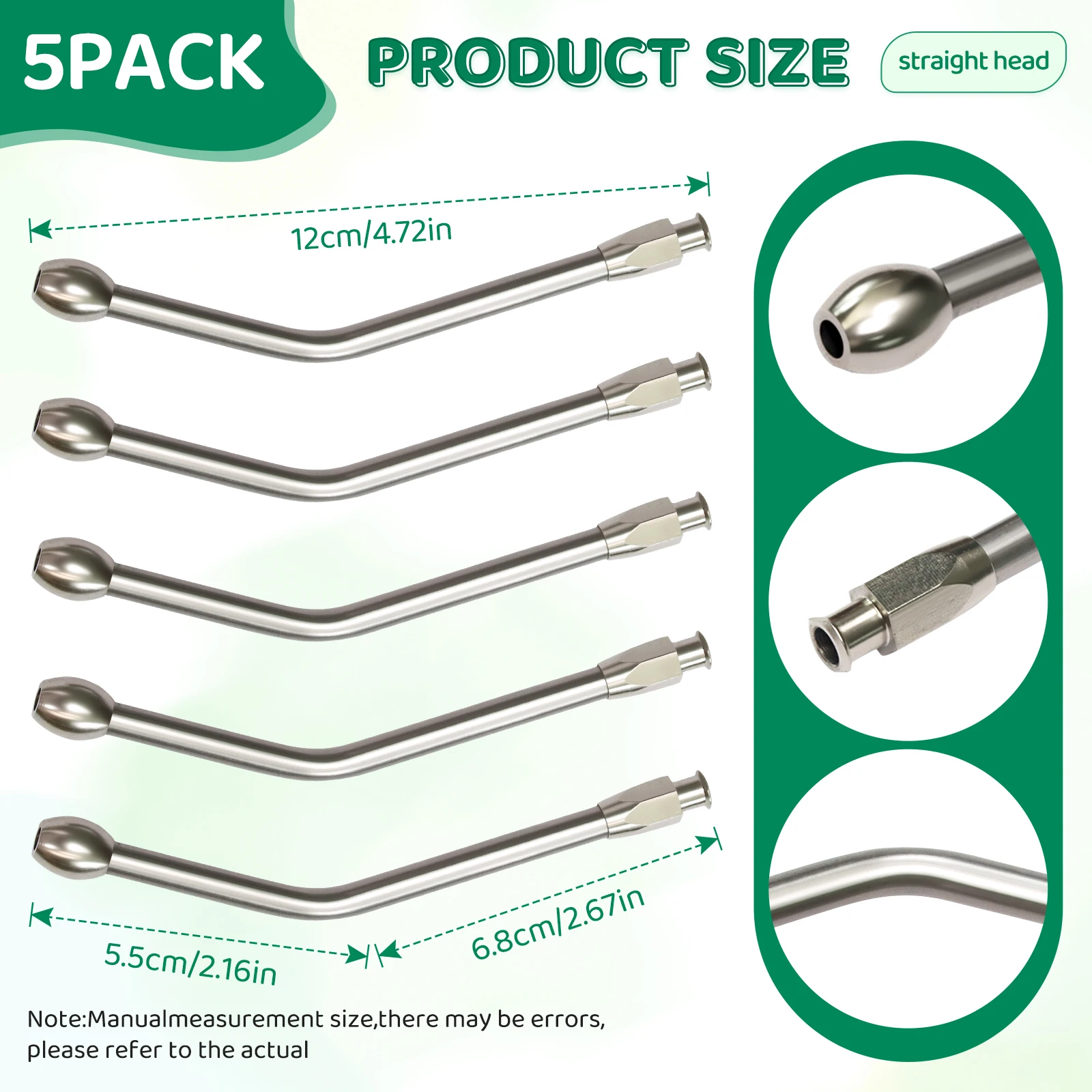 5PCS Elbow Animal Feeding Needle Connector Cannula Curved Gavage Tubes Bird Feed Equipment Tools for Sheep/Dog/Cat/Small Poultry