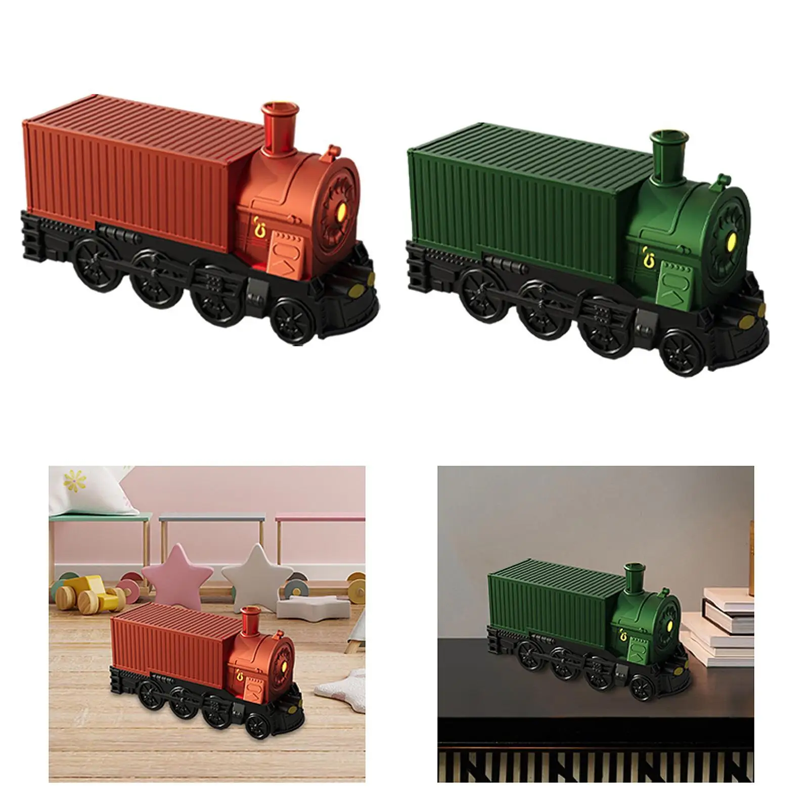 Train Essential Oil Diffusers Mist Humidifier Multipurpose Quiet Home Fragrance for Toilet SPA Working Sporting Reading Sleeping