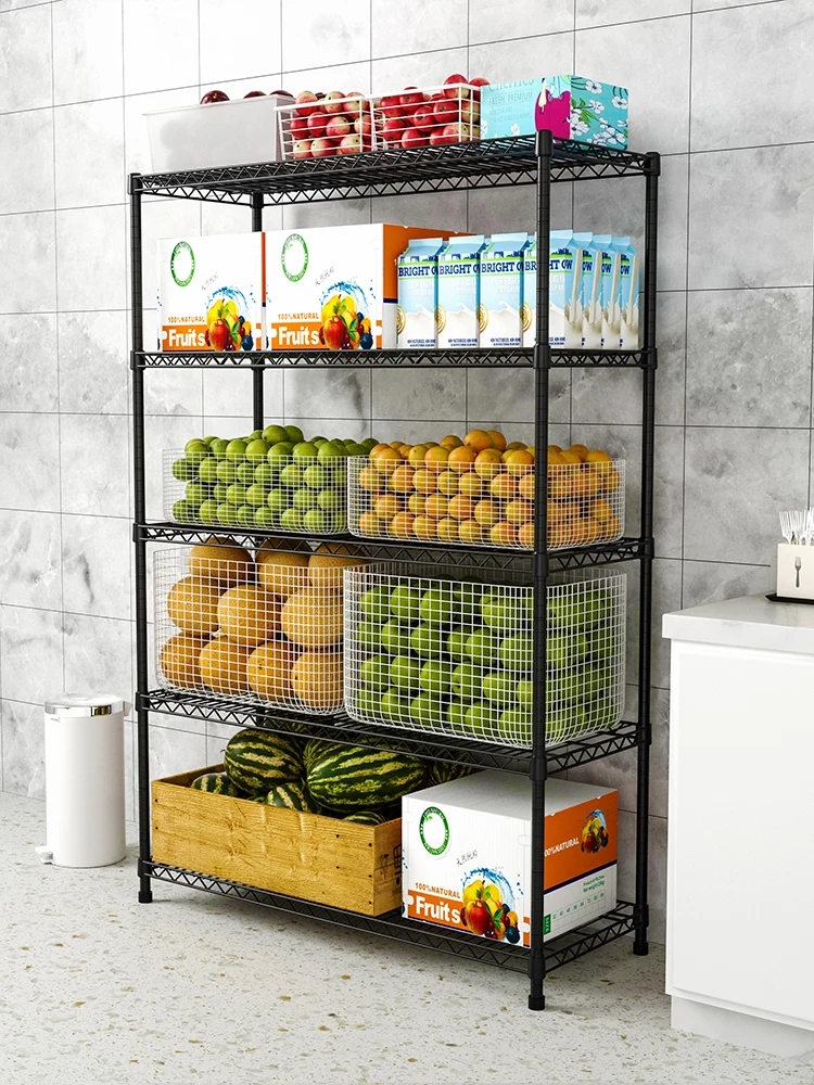 

Кухонная многослойная подставка для хранения Ra, микроволновая печь, органайзер для выпечки, напольный бытовой многофункциональный эльф